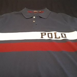 Mens polo short sleeved shirt size xl